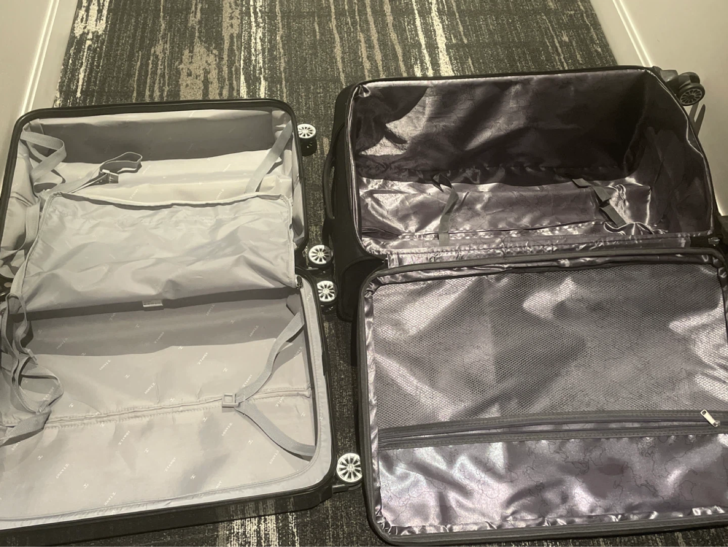 Black and Silver Suitcases (2) - photo 3