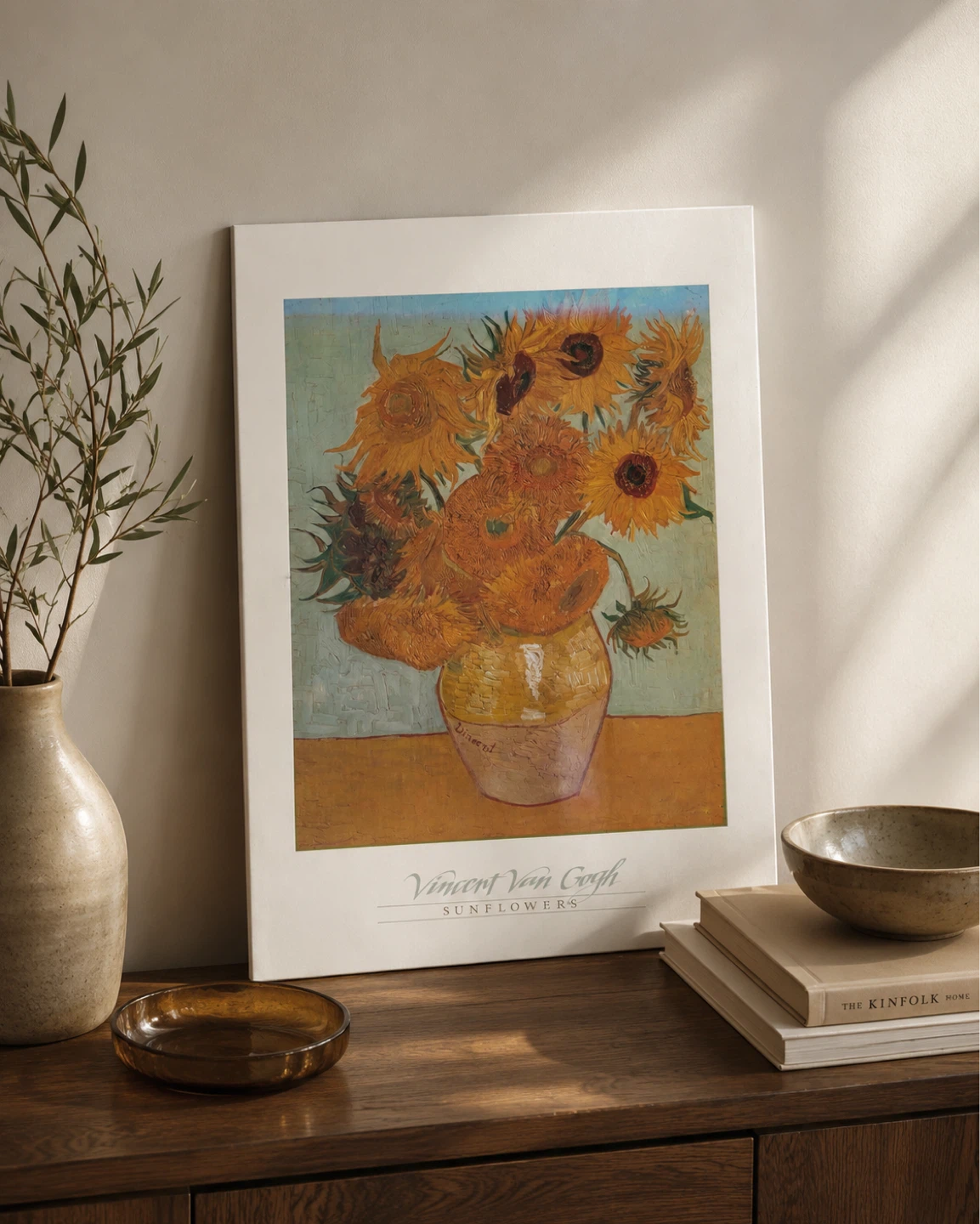 Vincent van Gogh Sunflowers Print - photo 2