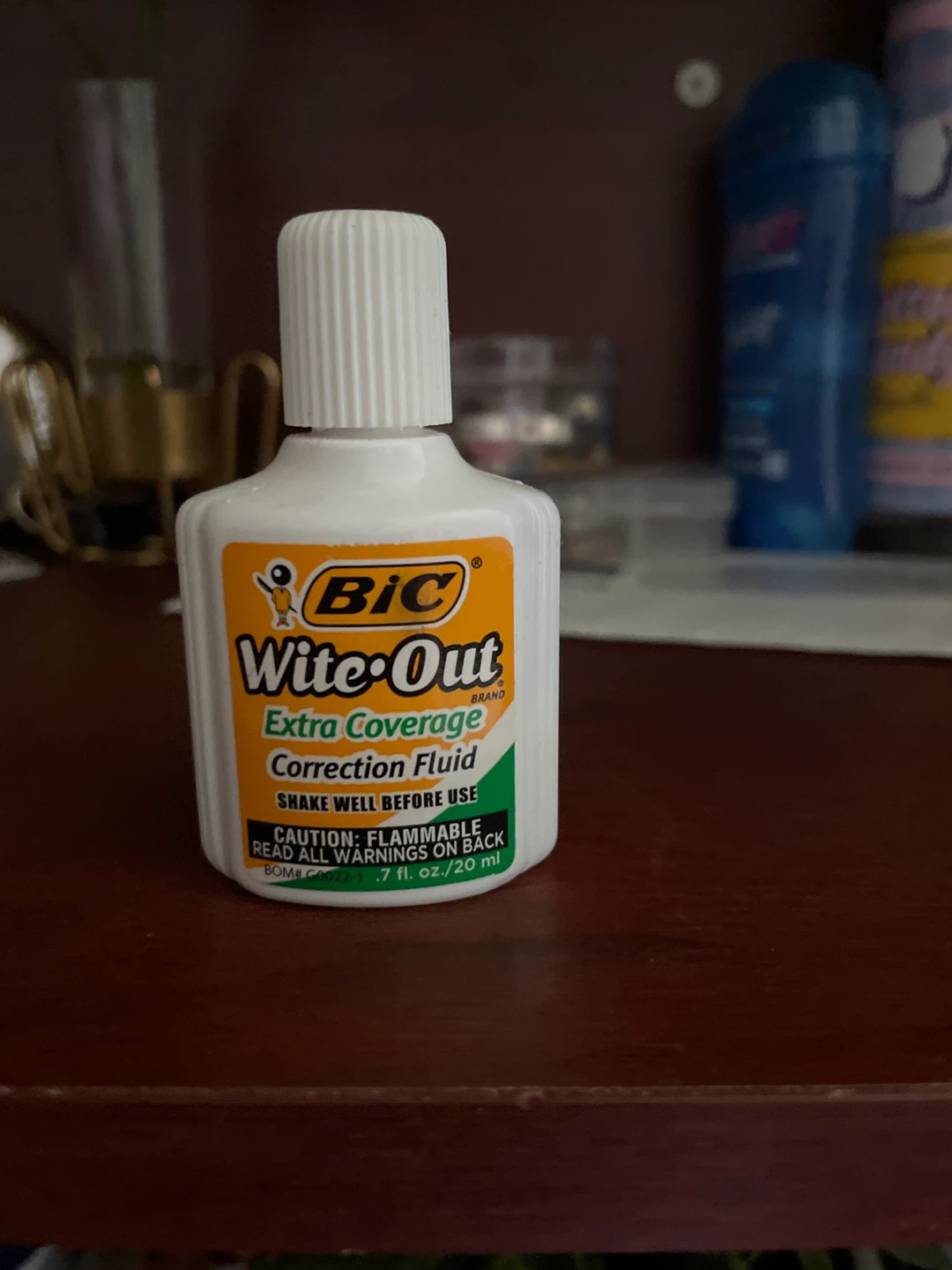 BIC Wite-Out Extra Coverage Correction Fluid 20ml