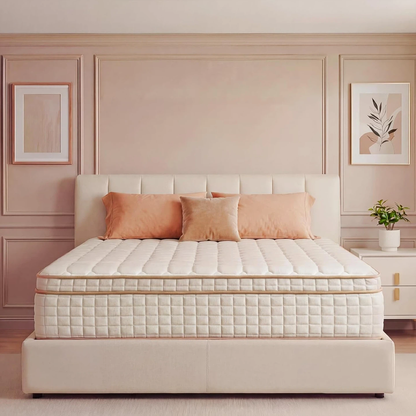 🔥 Brand New – 12" Queen Size Hybrid Mattress (Memory Foam)