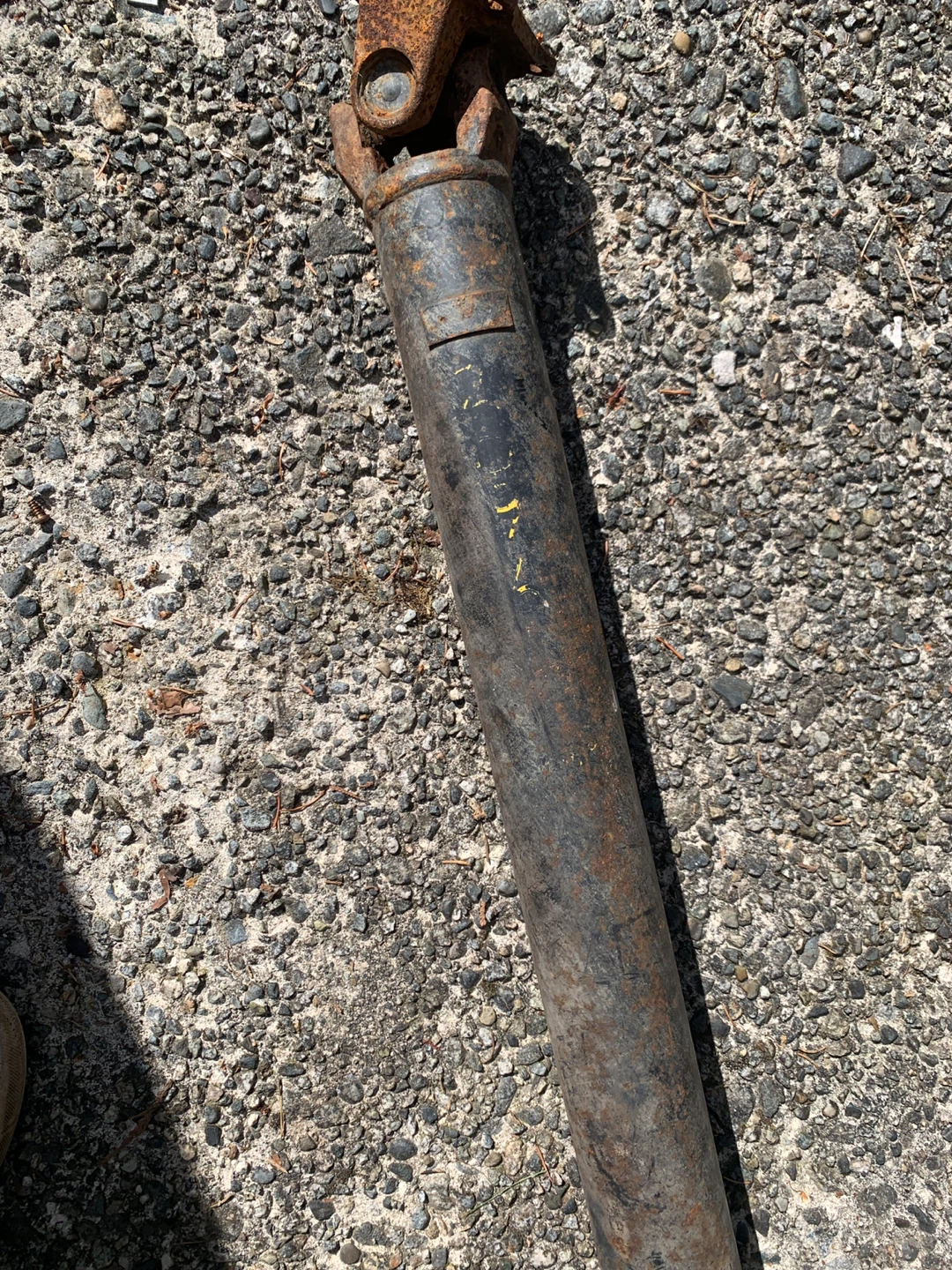 Rear 2-Piece Driveshaft Propellor Shaft with Center Bearing - photo 3