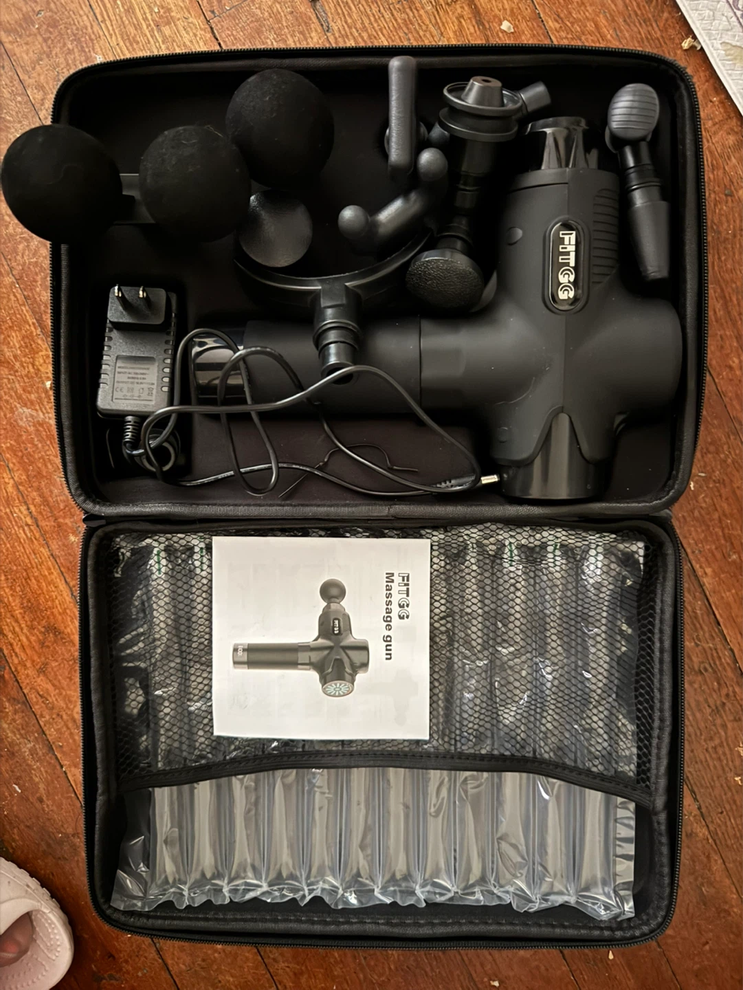 FITG Massage Gun with Multiple Attachments - photo 2