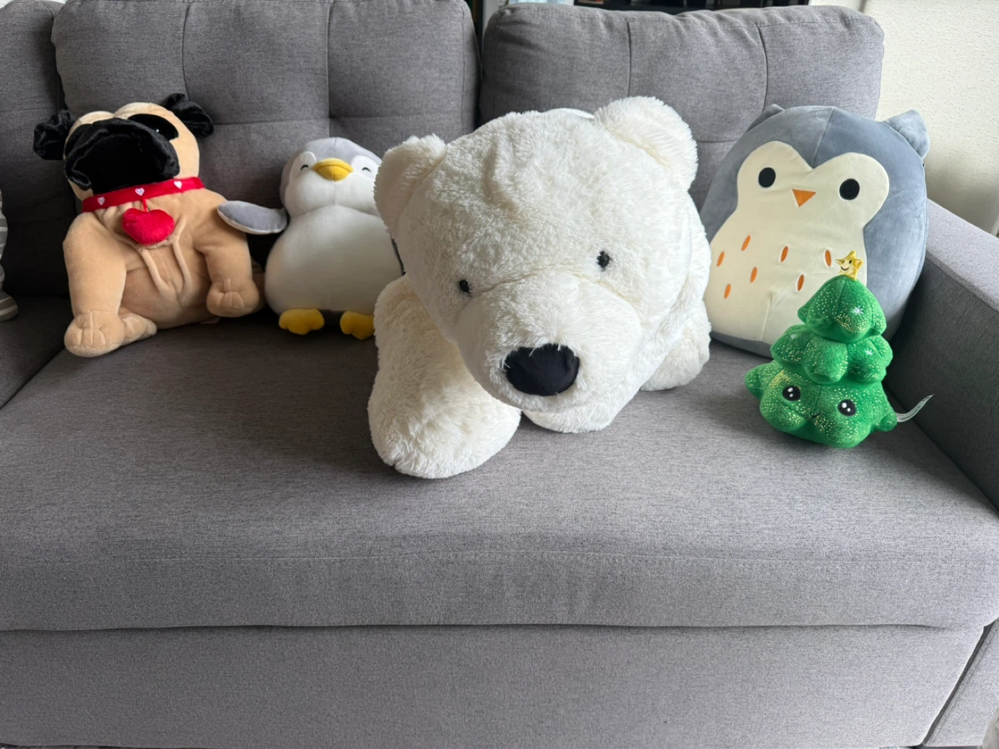 Plush Toys - big teddy bear and other small characters
