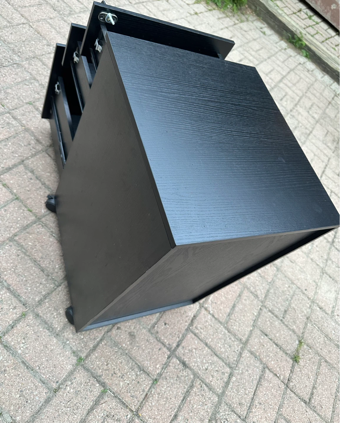 🔥Moving Sale🔥 Black 3-Drawer Rolling File Cabinet - photo 5