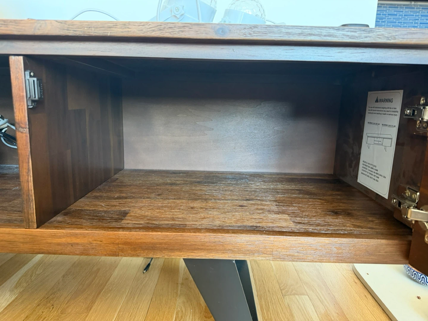 Lowry 72 inch TV media stand - photo 3