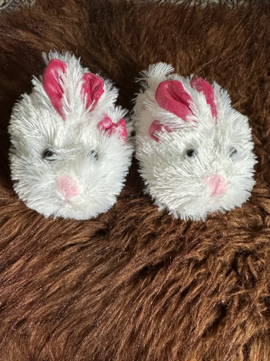Baby’s Fuzzy Bunny Slippers
