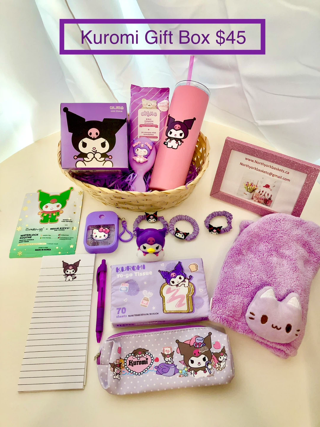 Kuromi Gift Box P/U Yonge &Parkview North York or ship