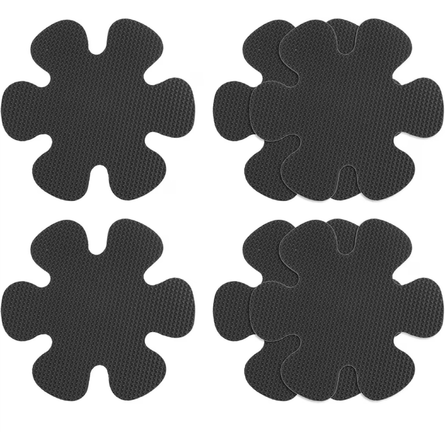 6pcs Bath Shower Floor 3.15" Anti-Slip Sticker Tape Flower