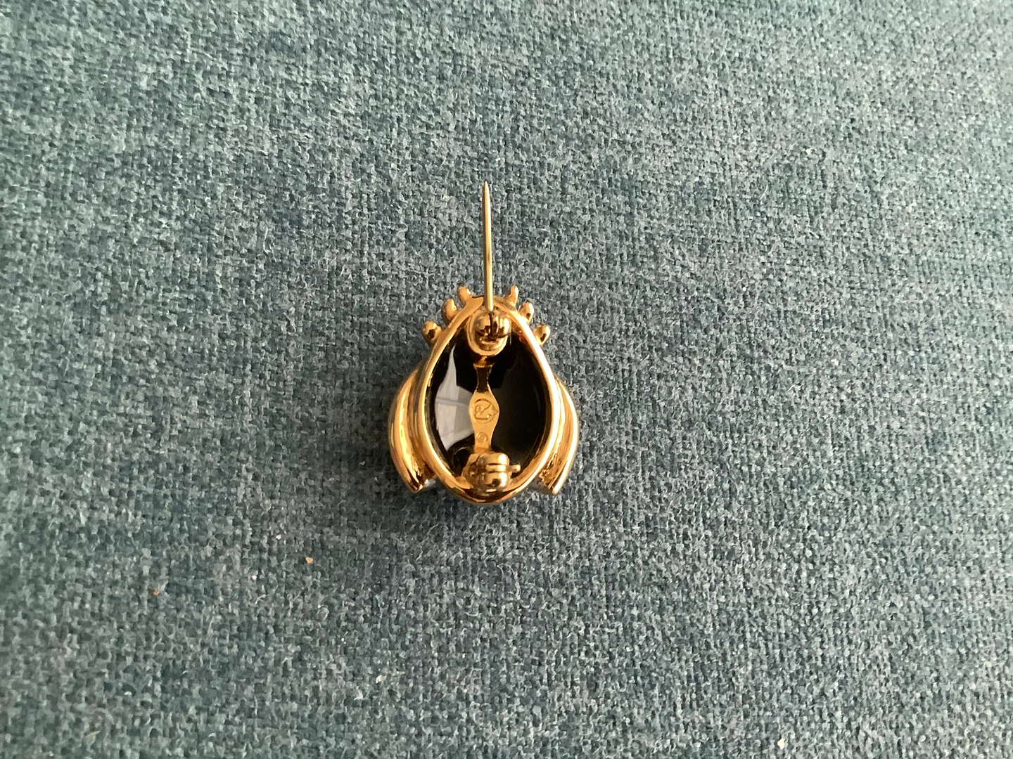 Vt Swarovski Ladybug Pin Enamelled in Red w White Rhinestones 🐞 - photo 5