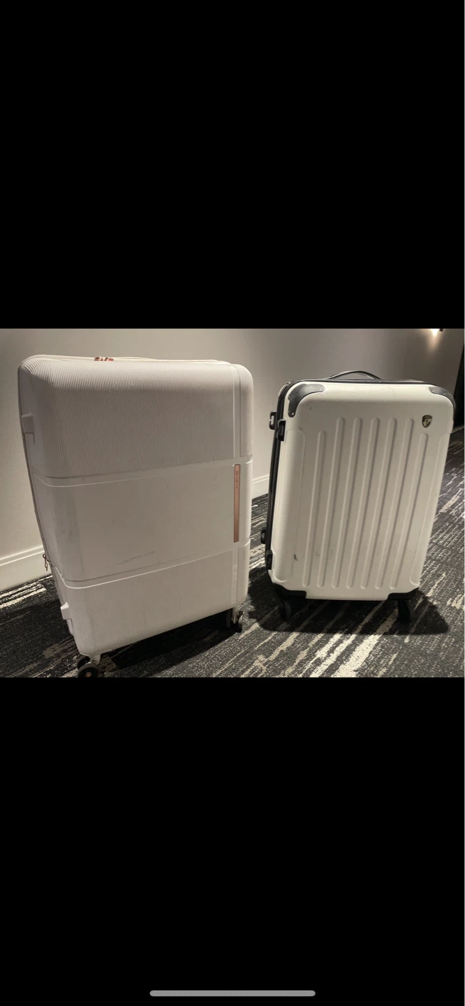 30" Samsonite and 26" Checked Luggage