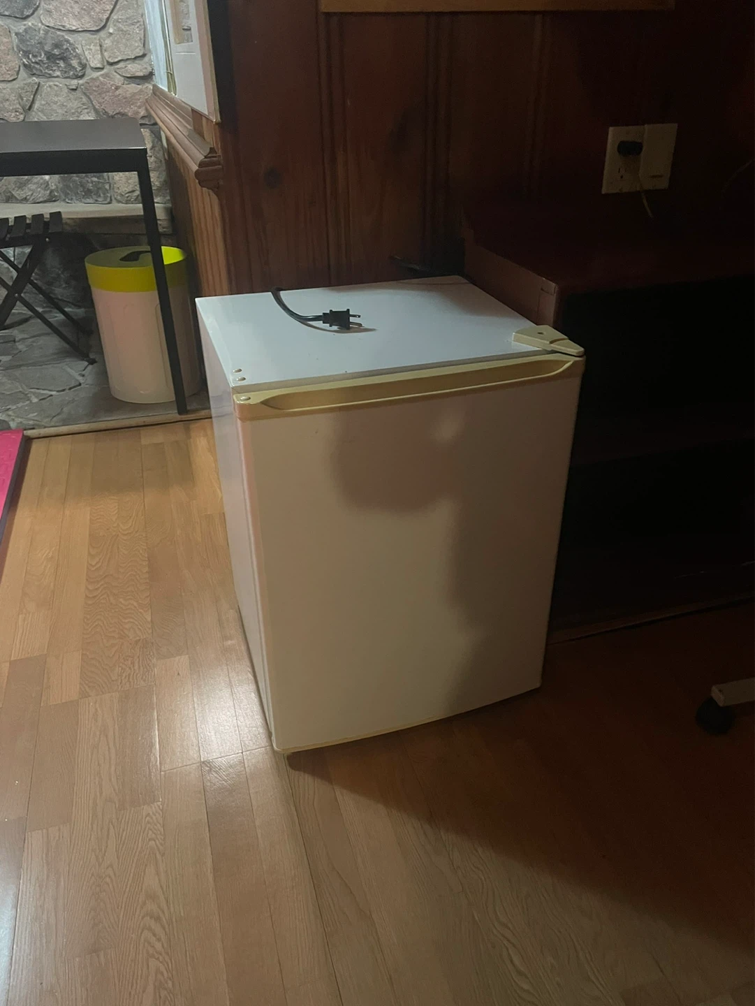 White Mini Fridge