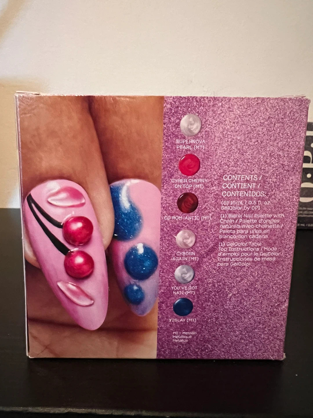 OPI GelColor Metallic Mega Mix Add-On Kit - photo 2