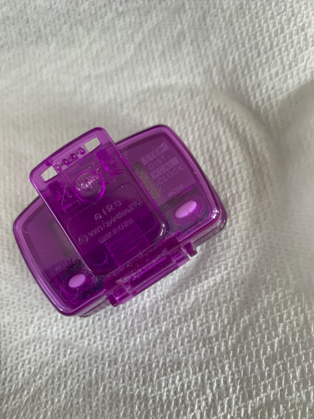 Curves Purple Pedometer with Rhinestones - photo 3
