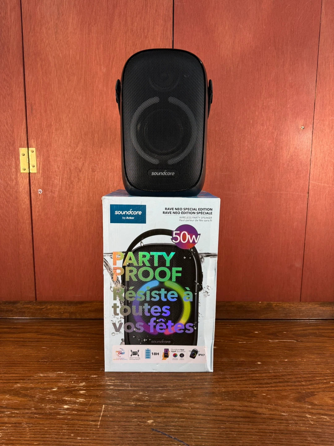 Soundcore LED Rave Wireless 50w Waterproof Party Speaker - photo 2