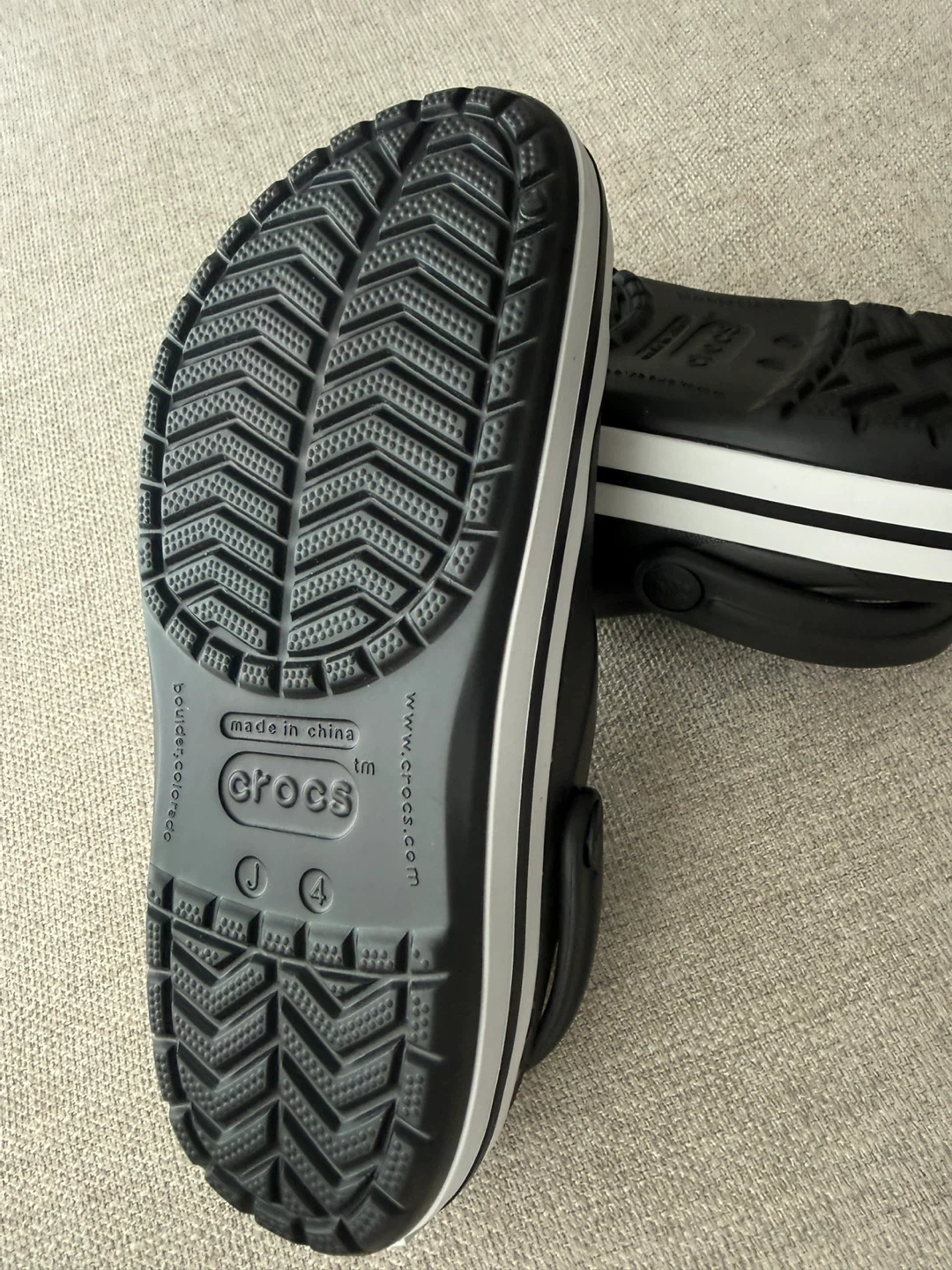 Crocs Crocband Clog K Kids Shoes Black - photo 2