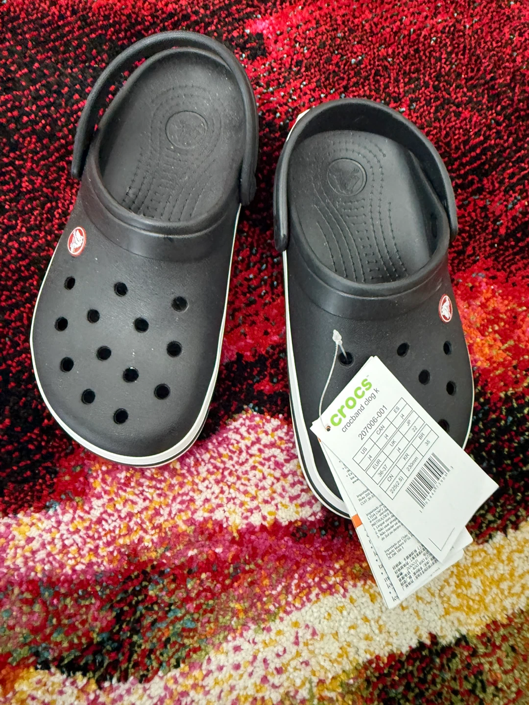 Crocs Crocband Clog K Kids Shoes Black - photo 3