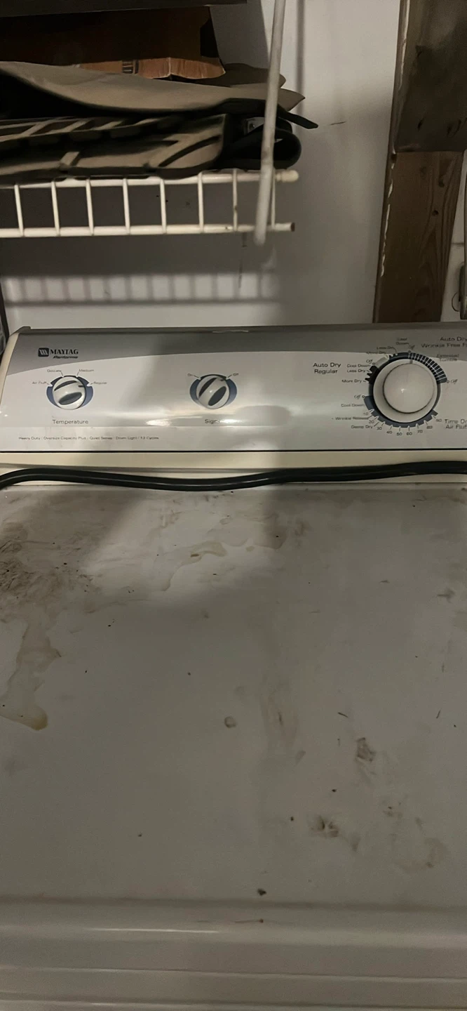 Dryer and electric range