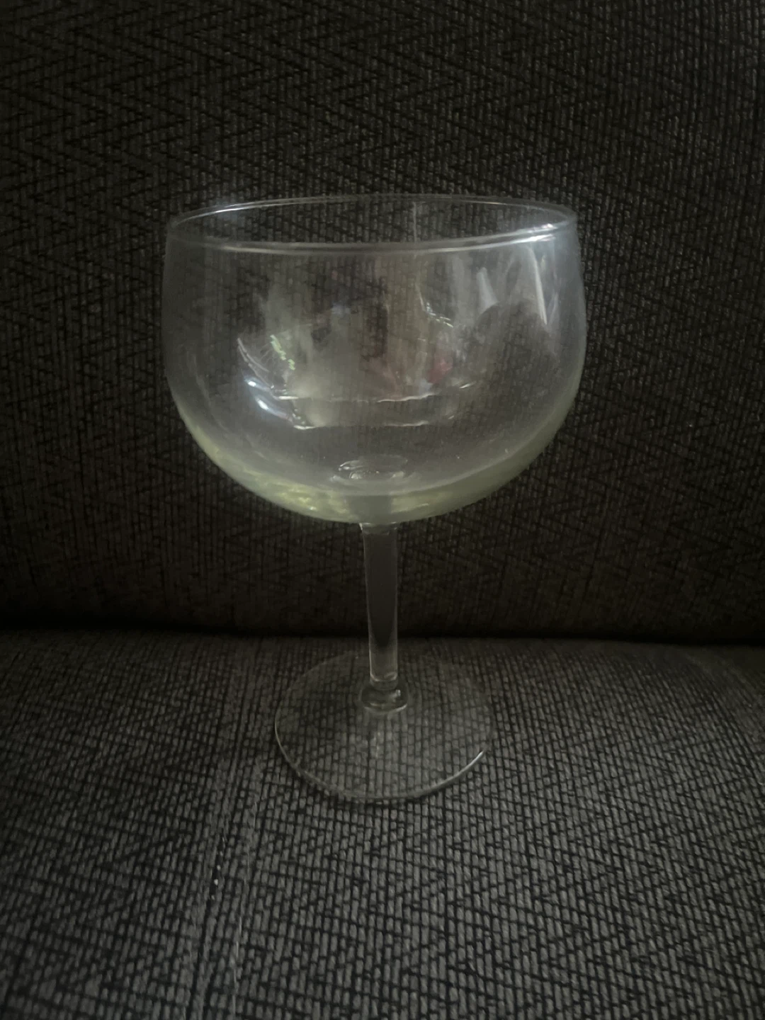 Clear Glass Coupe Cocktail Glass