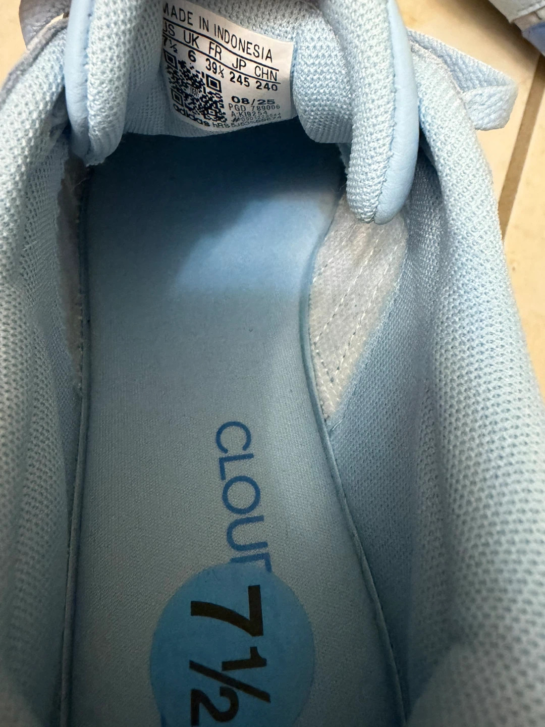 Blue Adidas Sneakers - 7.5W - photo 5