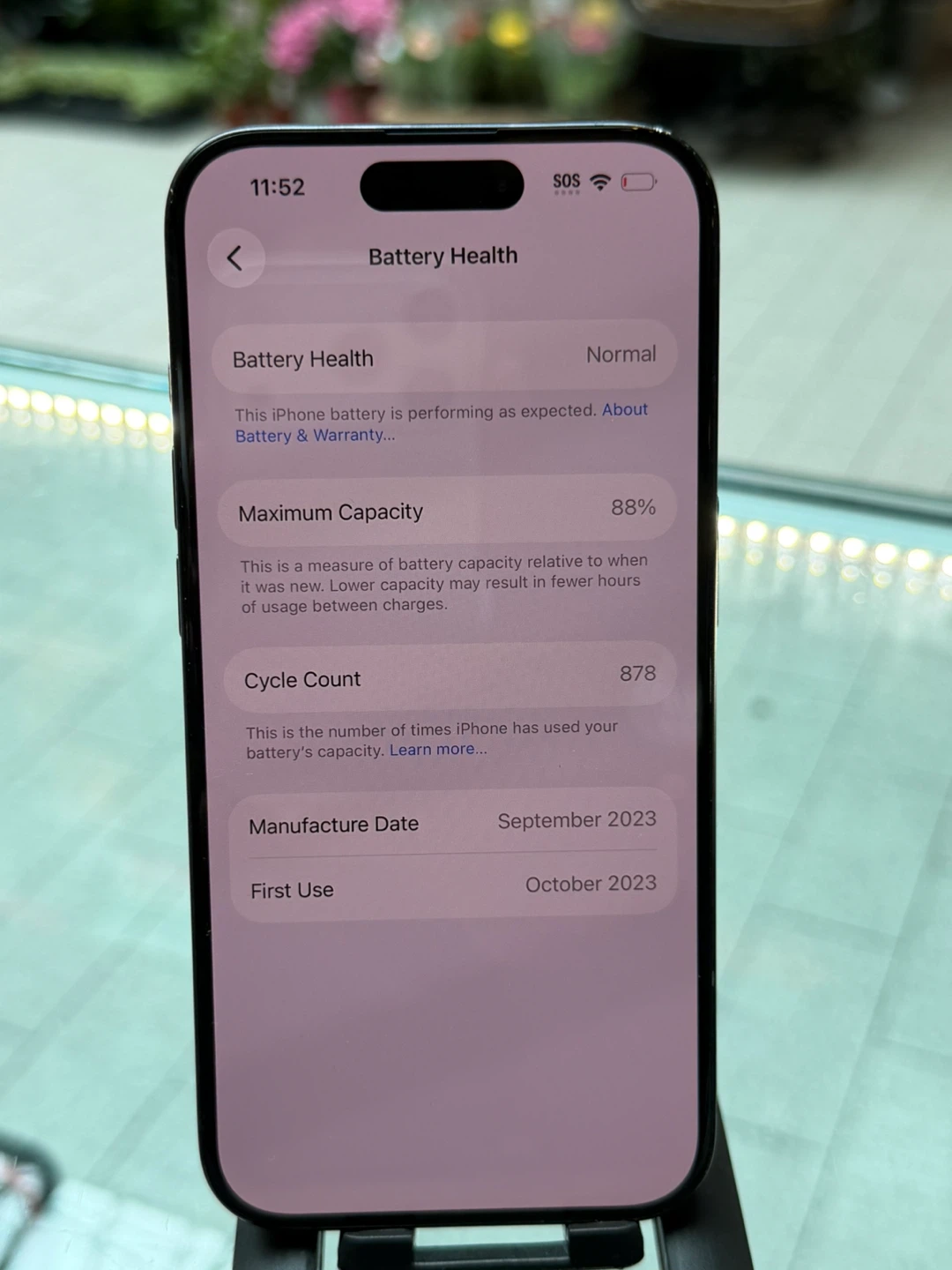 iPhone 15 pro 128gb blue titanium - photo 3