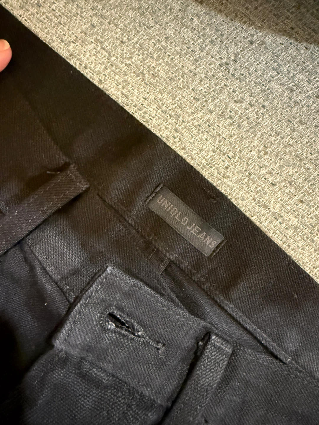 Uniqlo Jeans Black Flare Pants - photo 2