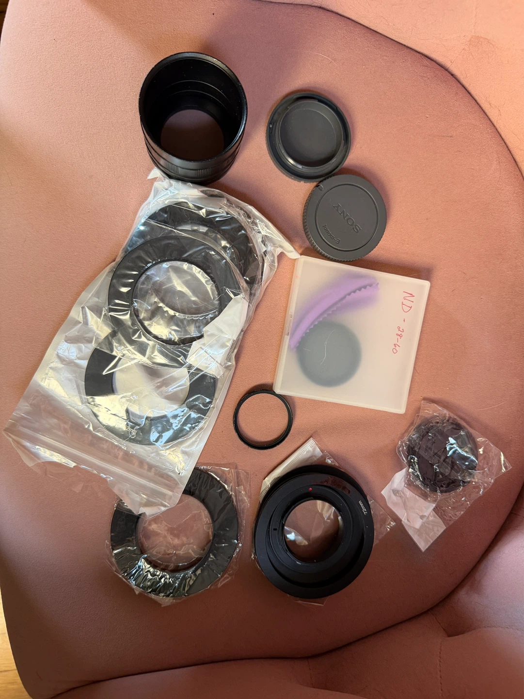 Various camera accessories