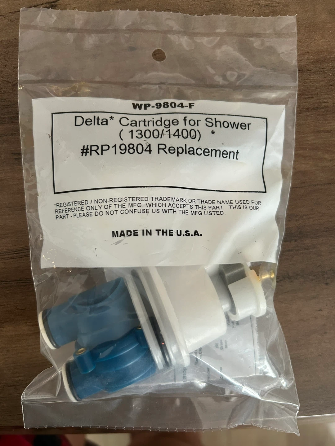 Delta Shower Cartridge WP-9804-F RP19804 Replacement