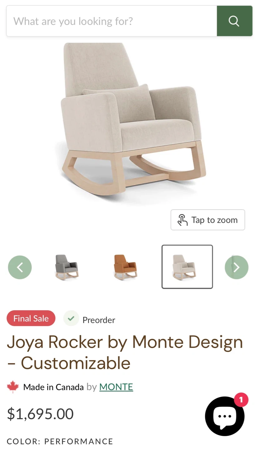 Joya Rocker Rocking chair for sale - photo 2