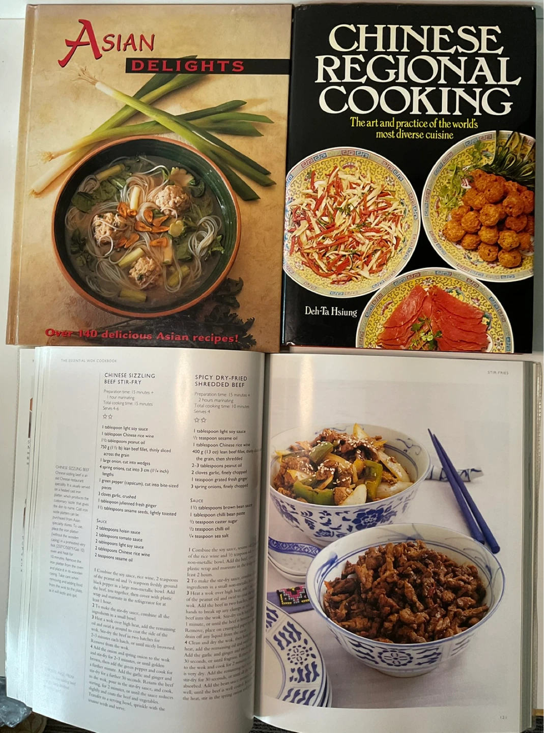 Vintage Chinese cookbook bundle from 1979 and 2001 - photo 3