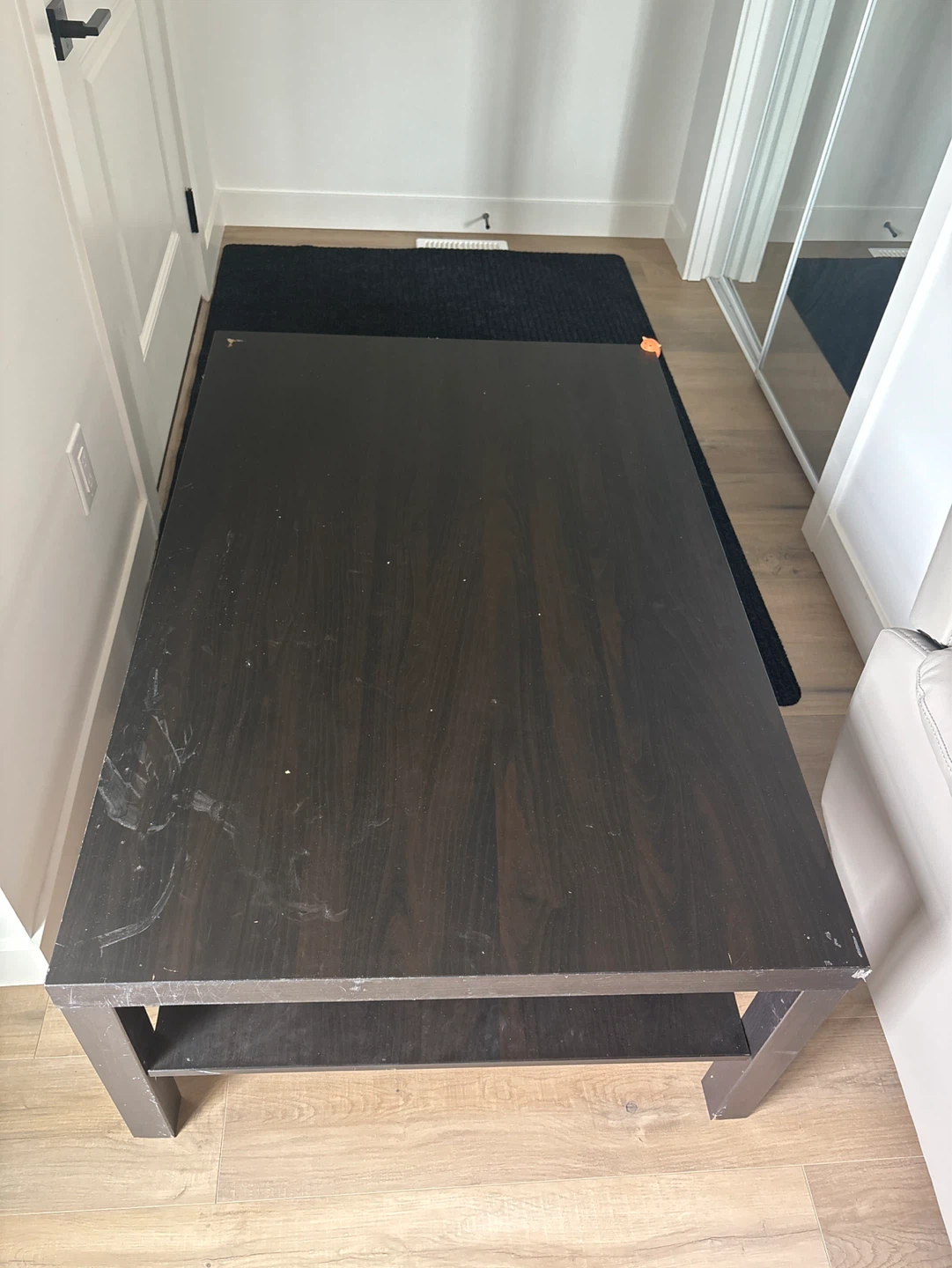 Dark Wood Coffee Table