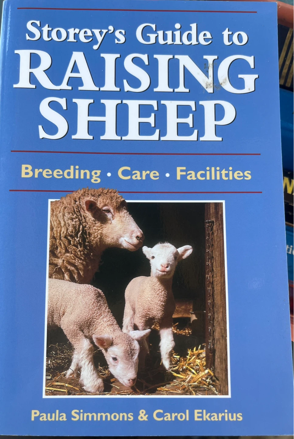 Storey's Guide to Raising Sheep Book