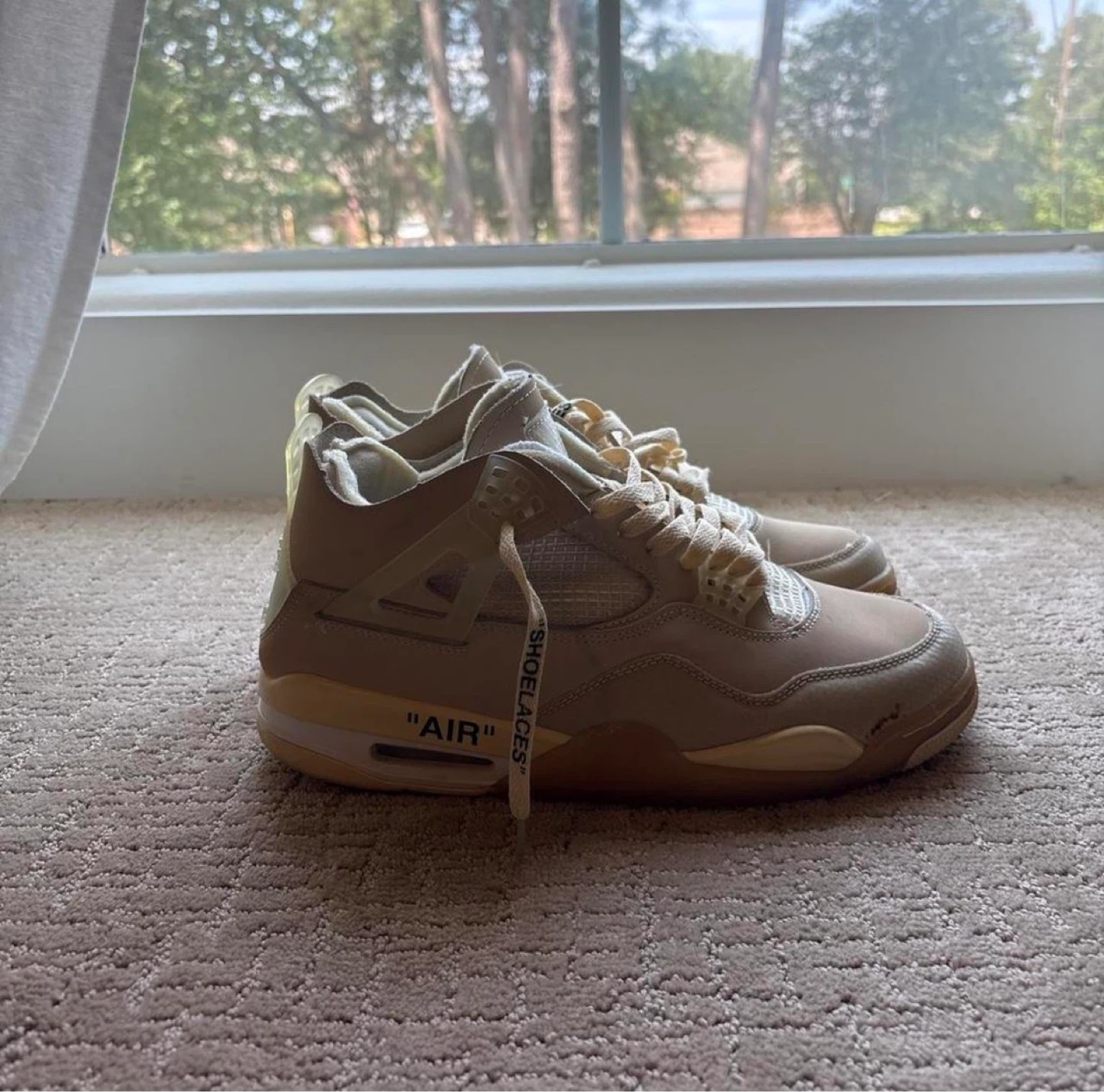 Nike Air Jordan 4 Off-White "Sail"
