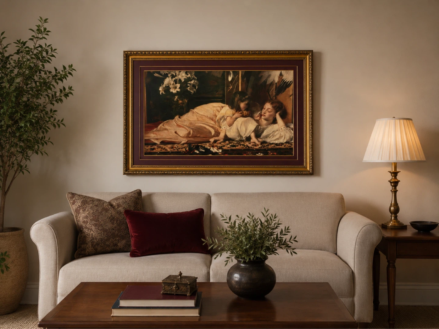 Framed Art Print - "The Beloved" by John William Waterhouse