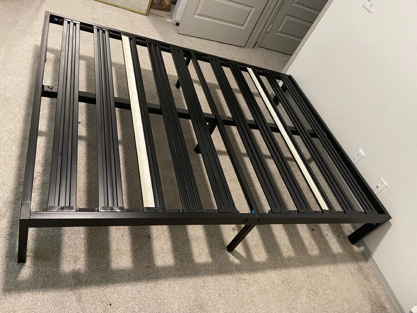 Black Metal Bed Frame