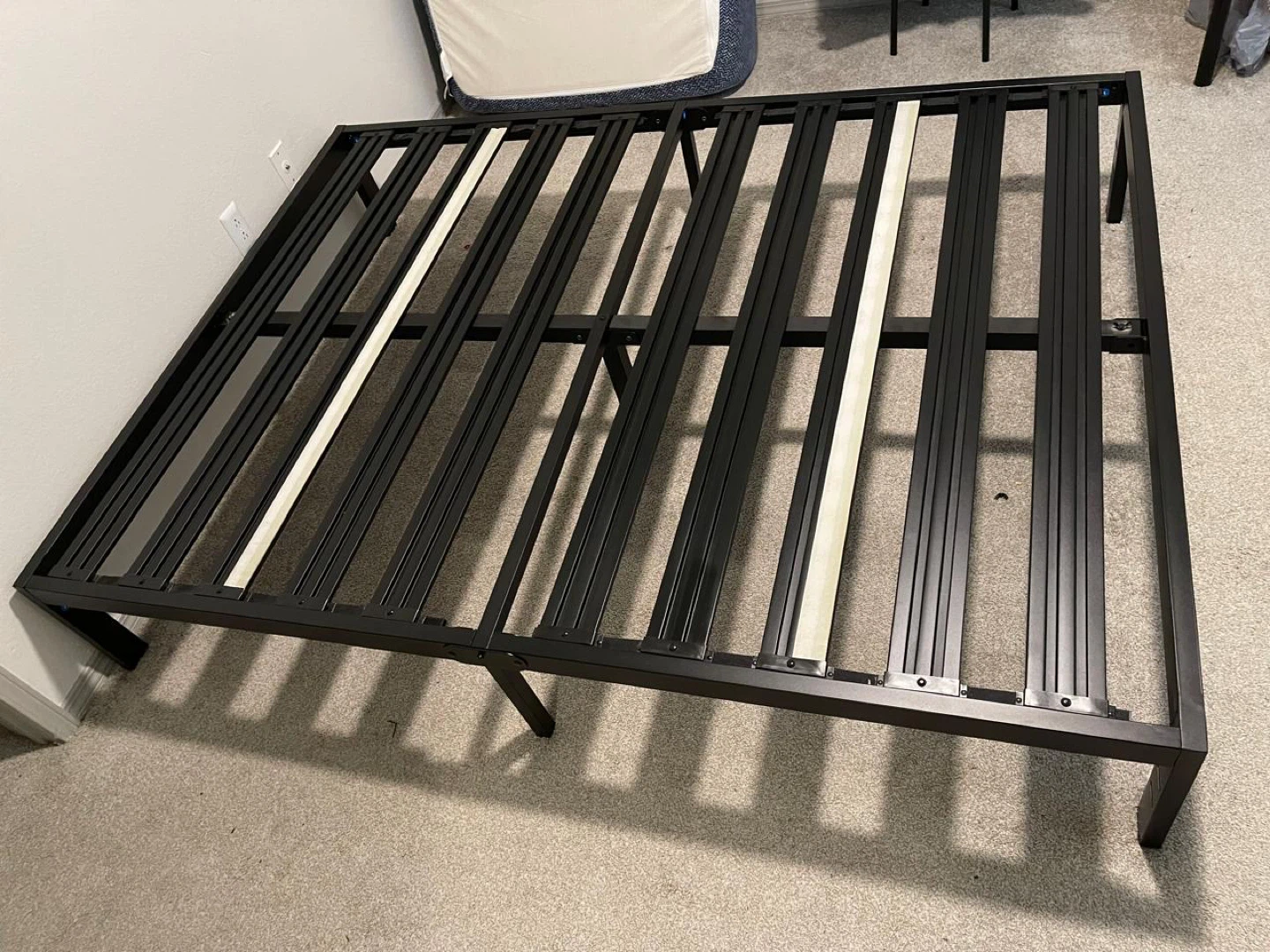 Black Metal Bed Frame - photo 3