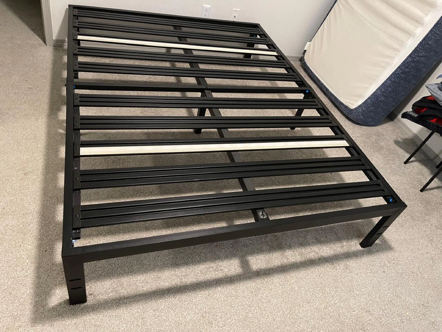 Black Metal Bed Frame - photo 4