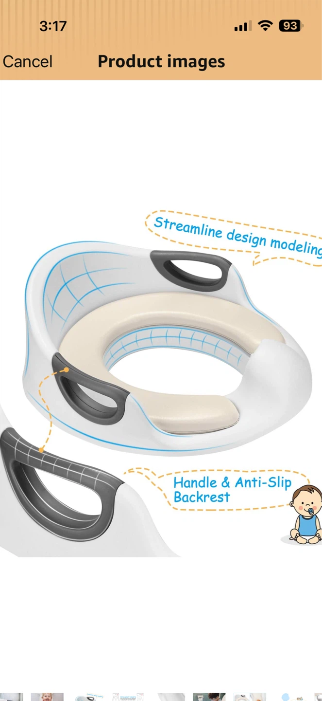 Potty training seat