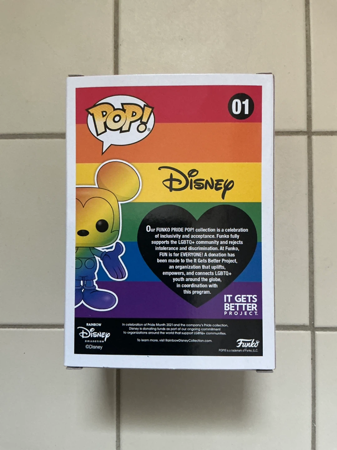 Funko Pop! Vinyl: Funko Pride Mickey #01 - photo 2
