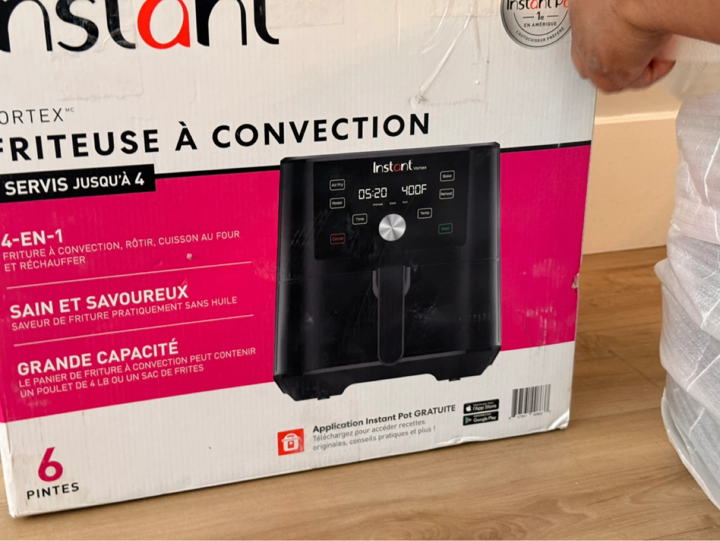 Instant Vortex 6-Quart Air Fryer