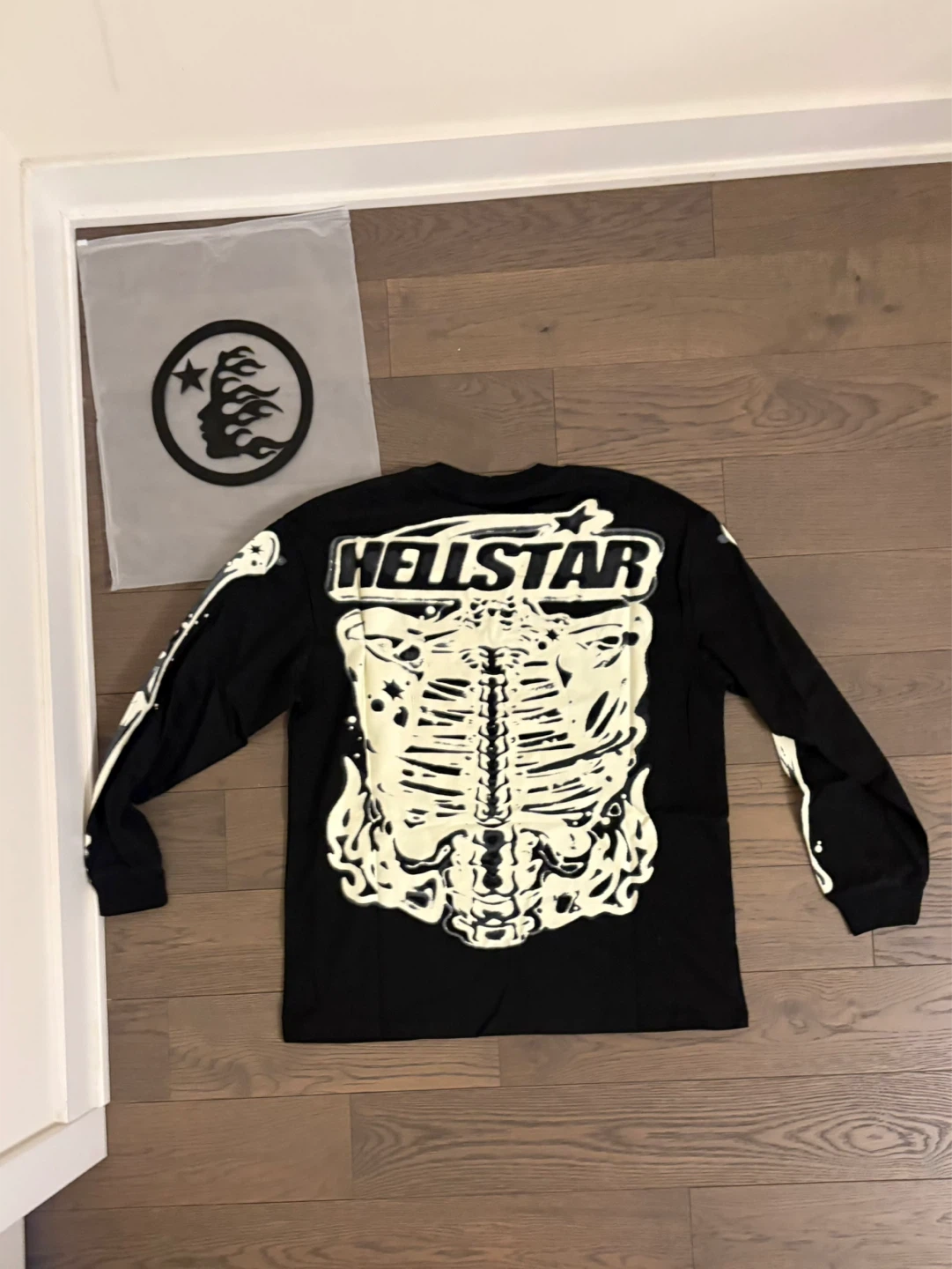 Brand new hellstar Skeleton Long Sleeve Shirt - photo 2