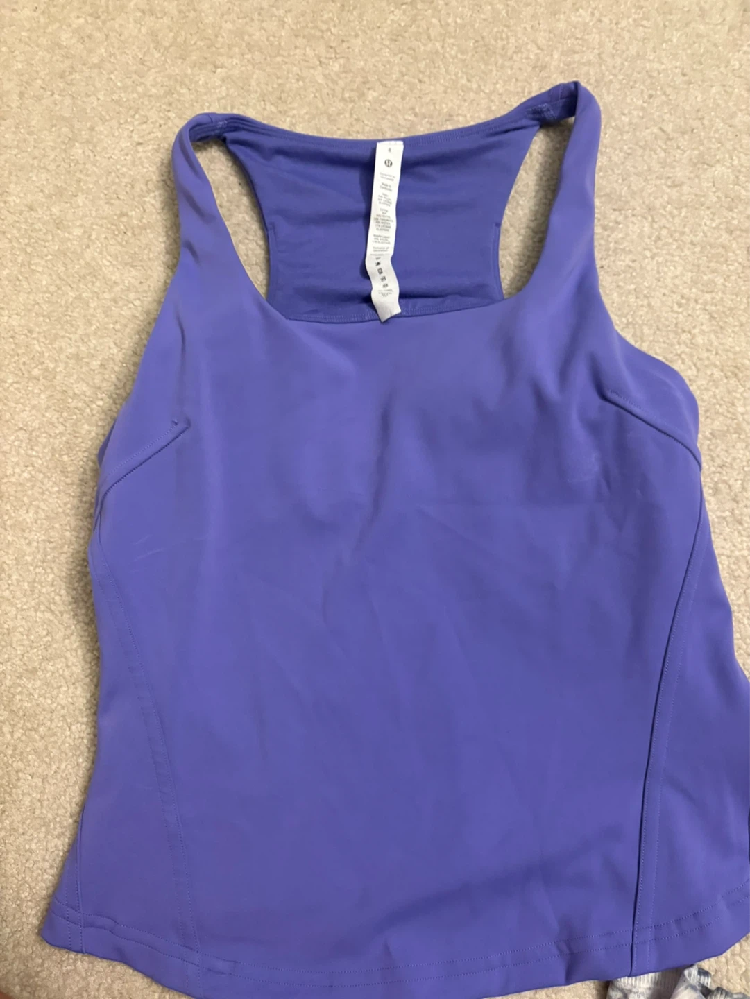 Lululemon purple tank
