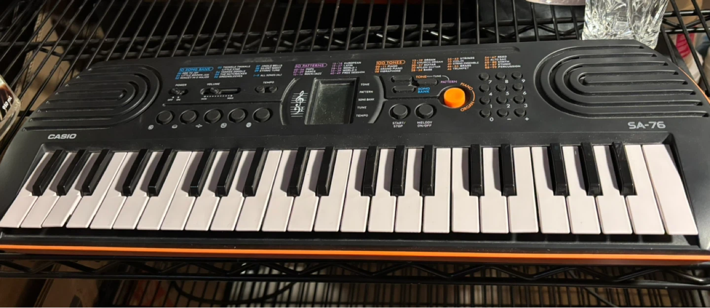 Casio SA-76 Mini Keyboard - photo 2