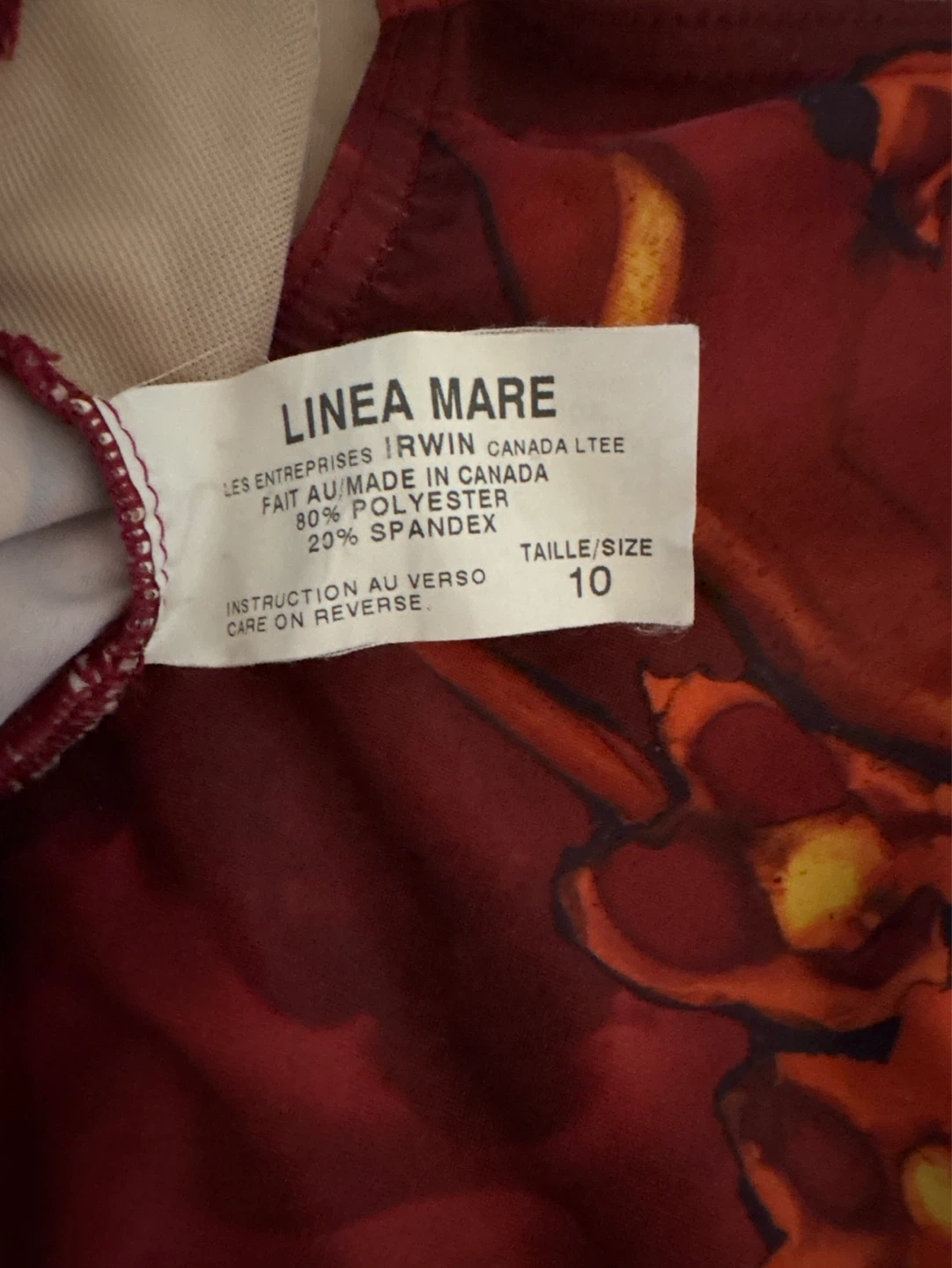 Linea Mare Women's Swimsuit Size 10 - photo 3