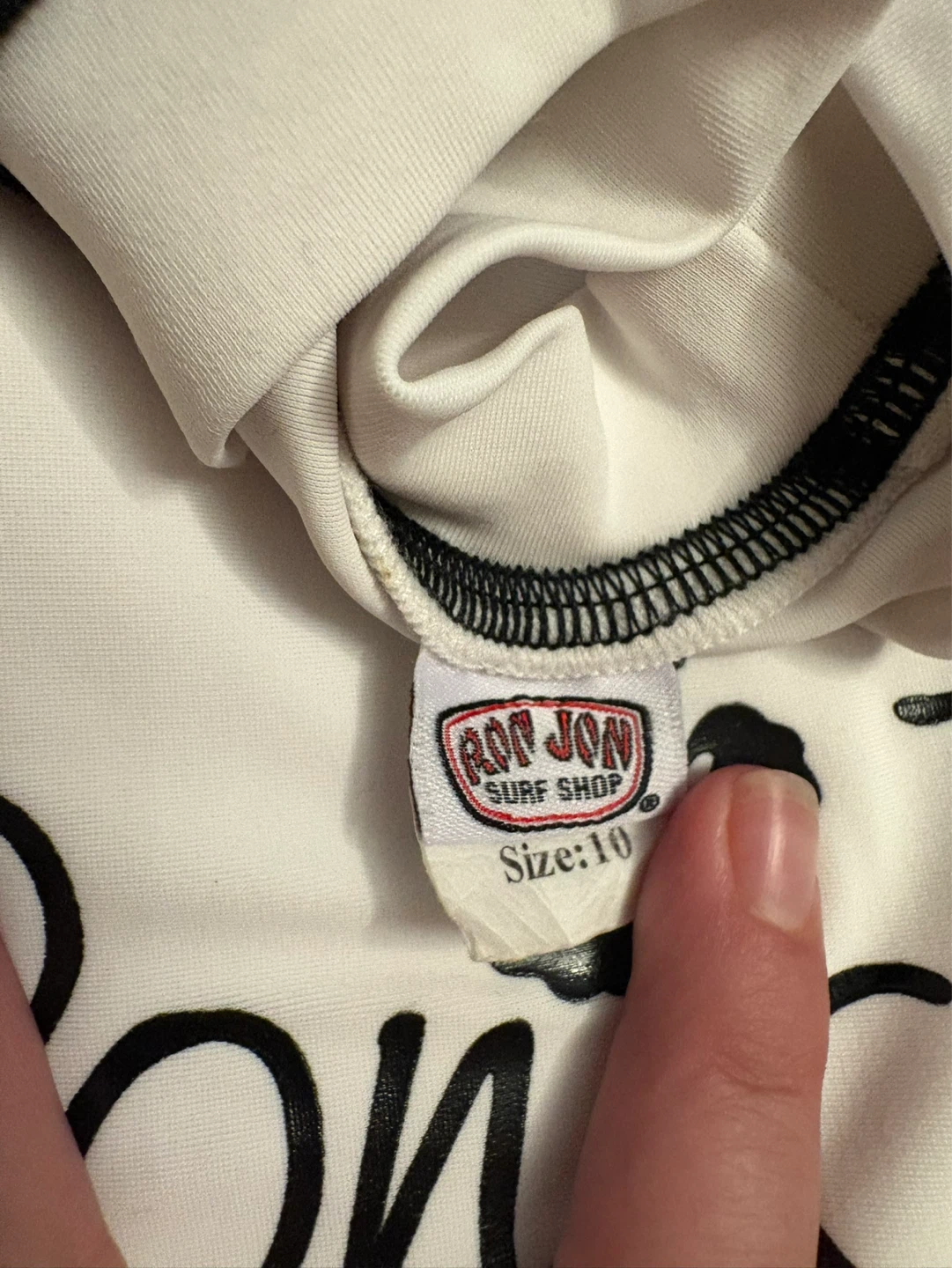 Ron Jon Surf Shop Long Sleeve Rash Guard Shirt Size 10 - photo 2
