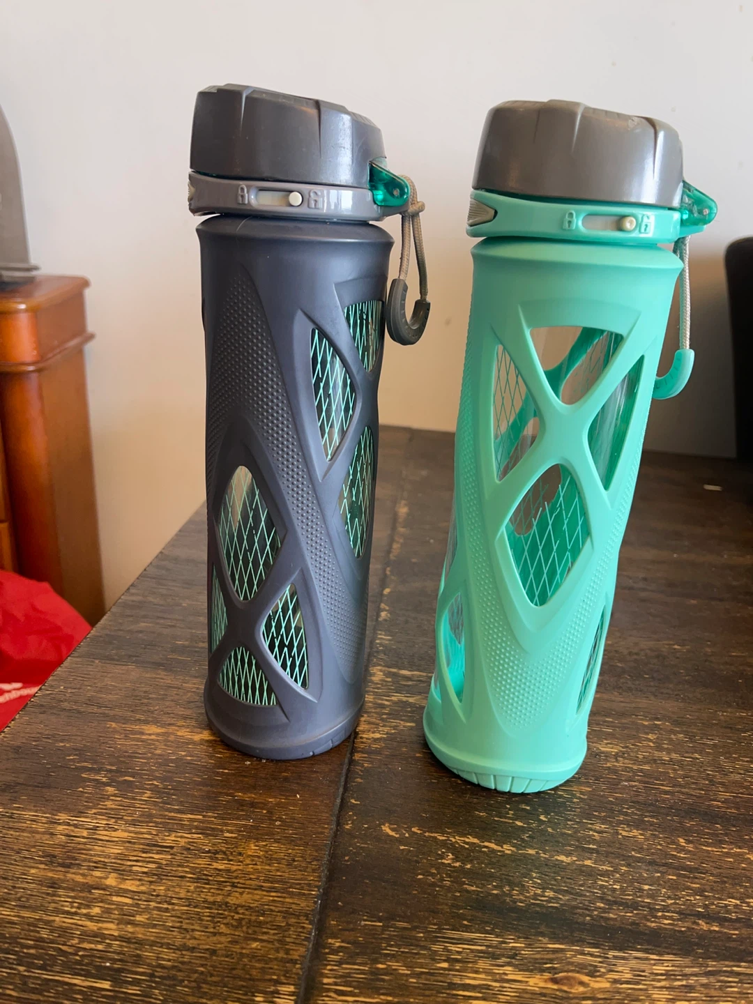 Zulu Glass Water Bottles - Set of 2 $10 Each