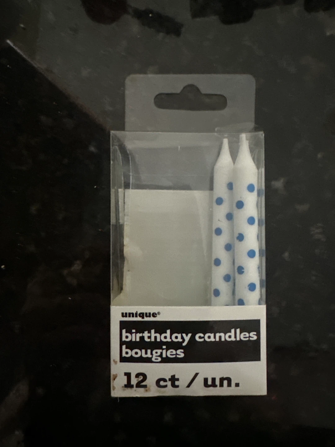 Unique Birthday Candles - 12 Count