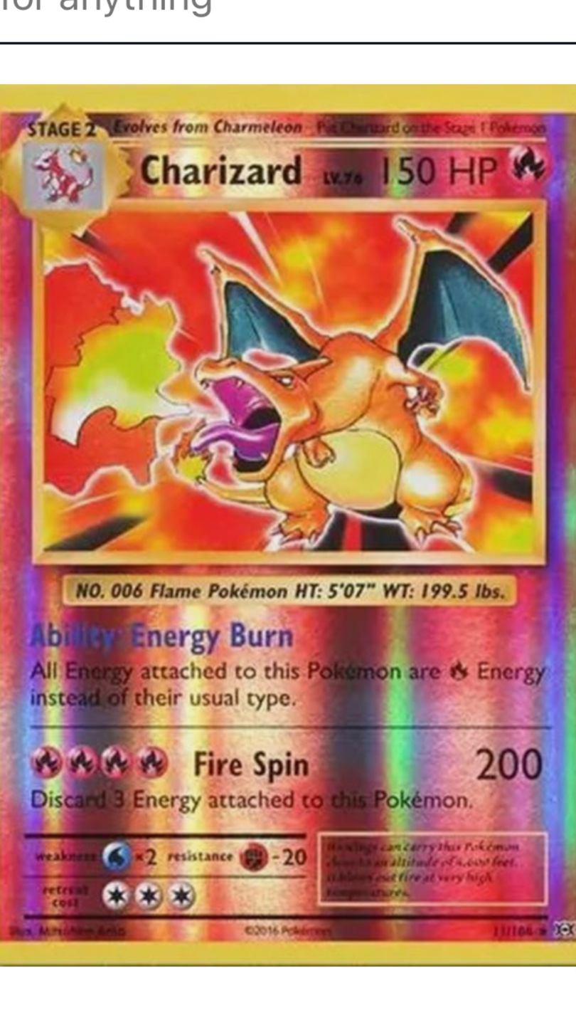 Pokemon Charizard & Venusaur Trading Cards - photo 2