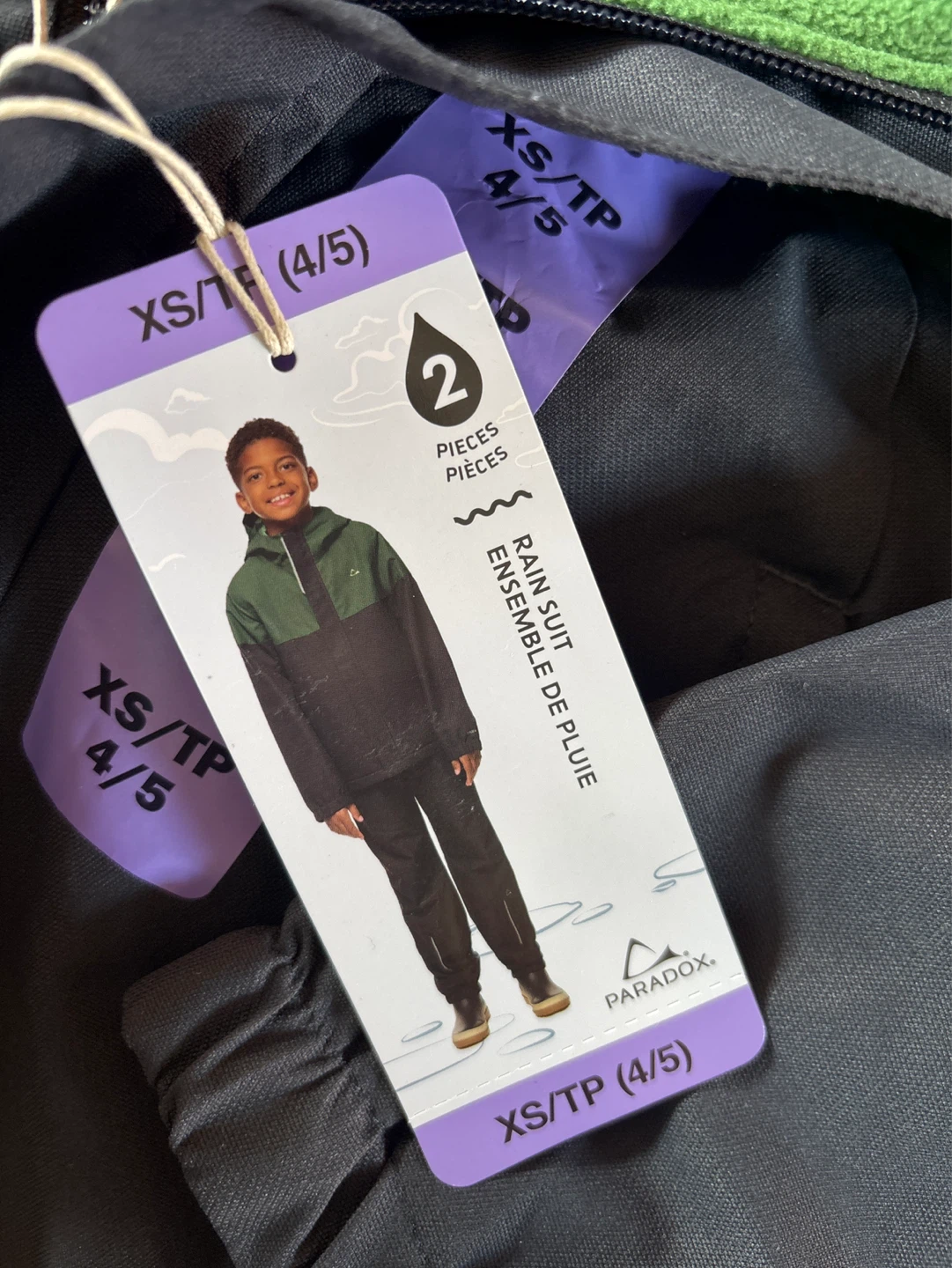 Paradox Kids Rain Suit XS/TP 4/5 - photo 2