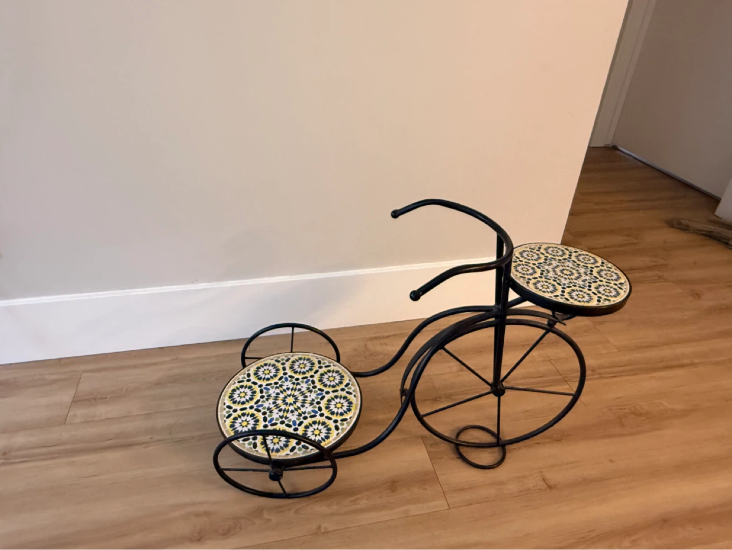 Decorative Bicycle Plant Stand - photo 2