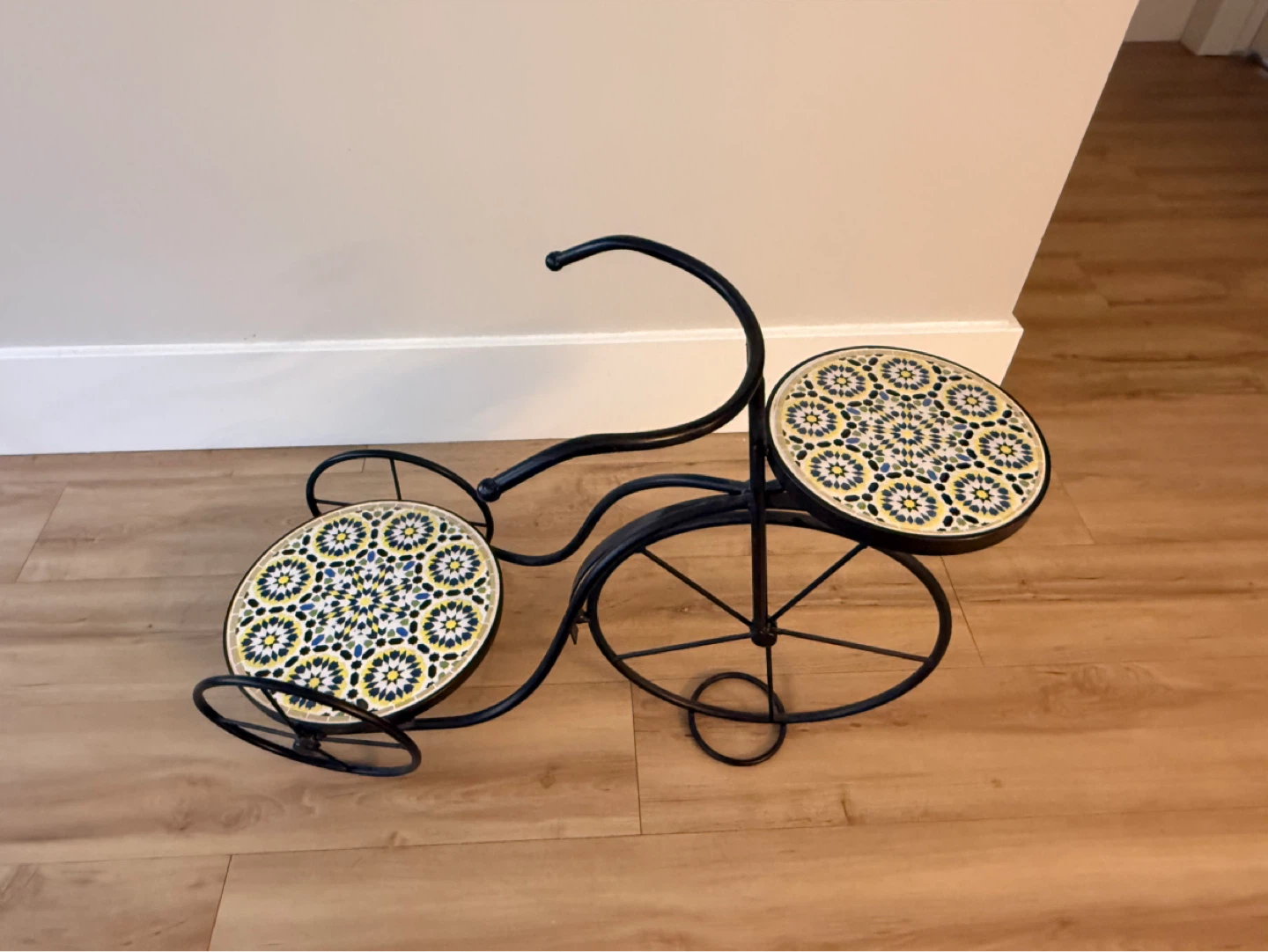 Decorative Bicycle Plant Stand - photo 4